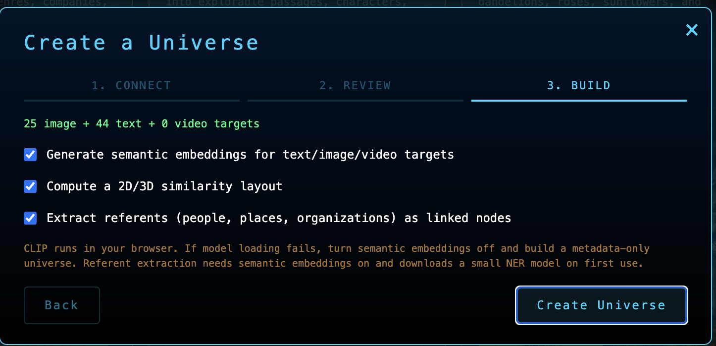 Build Universe