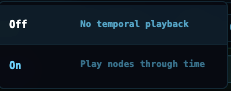 Time Dimension Menu